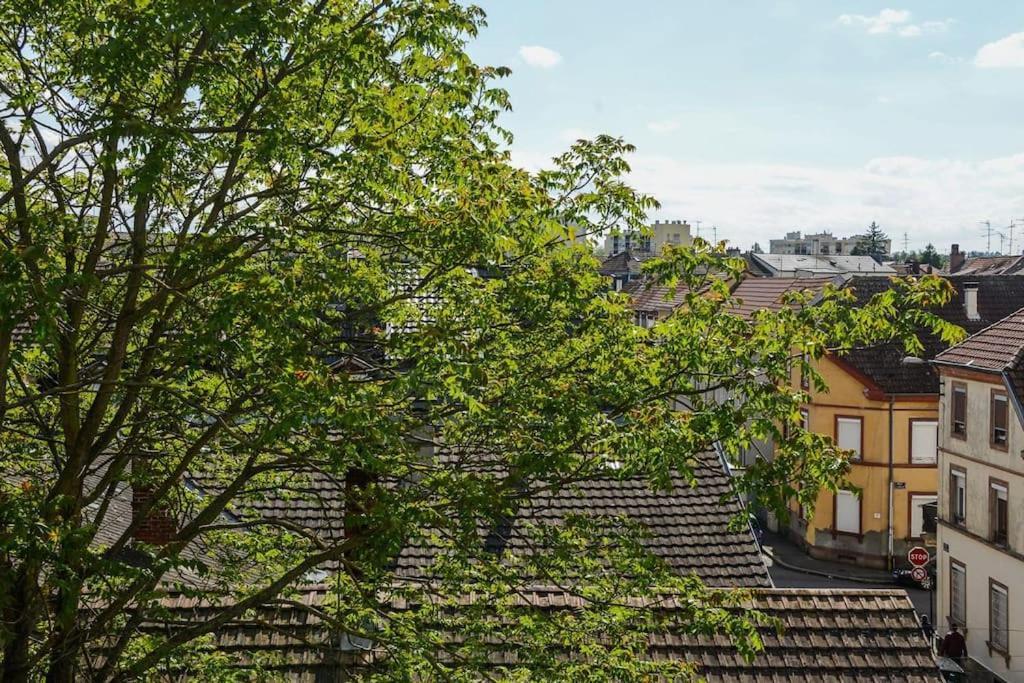 Appartement Charmant Tres Proche Centre-Ville, Parking Gratuits, Mulhouse Centre Kültér fotó