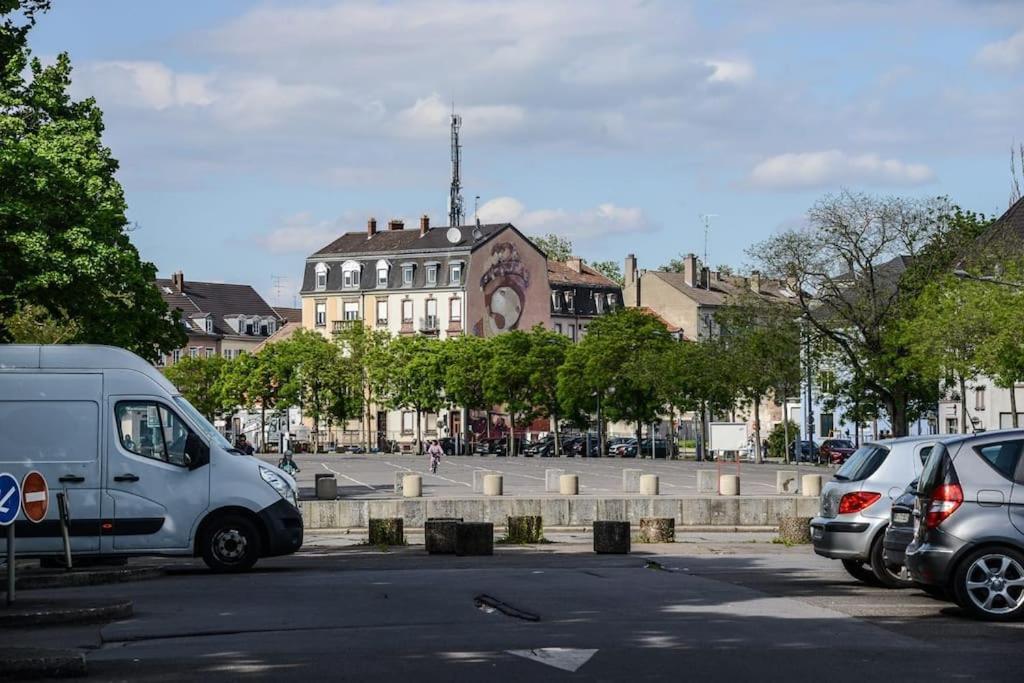 Appartement Charmant Tres Proche Centre-Ville, Parking Gratuits, Mulhouse Centre Kültér fotó