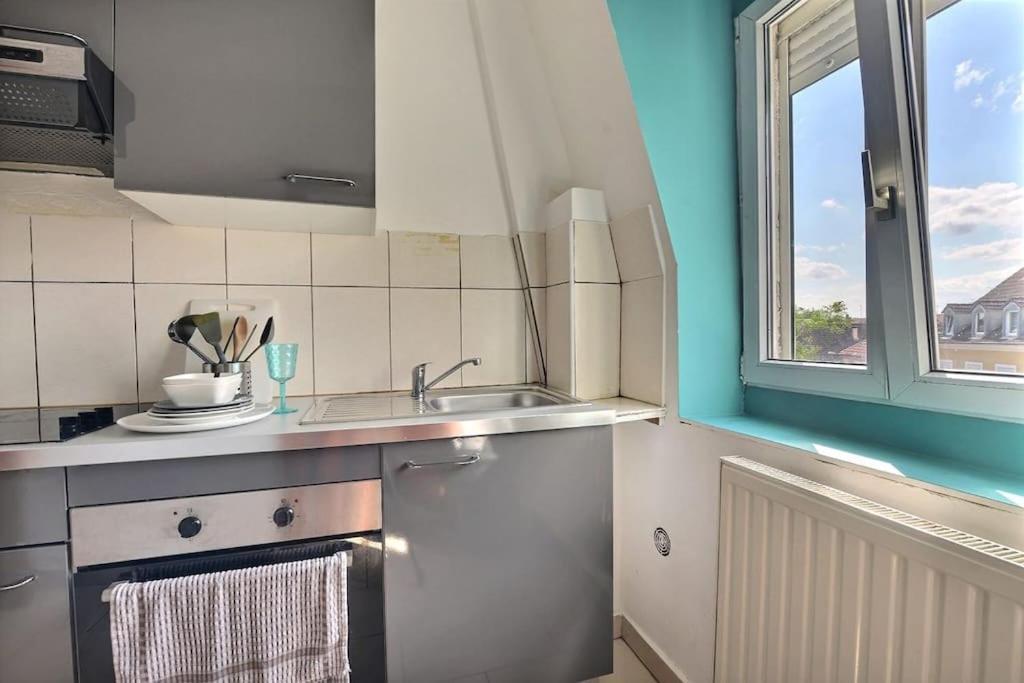 Appartement Charmant Tres Proche Centre-Ville, Parking Gratuits, Mulhouse Centre Kültér fotó