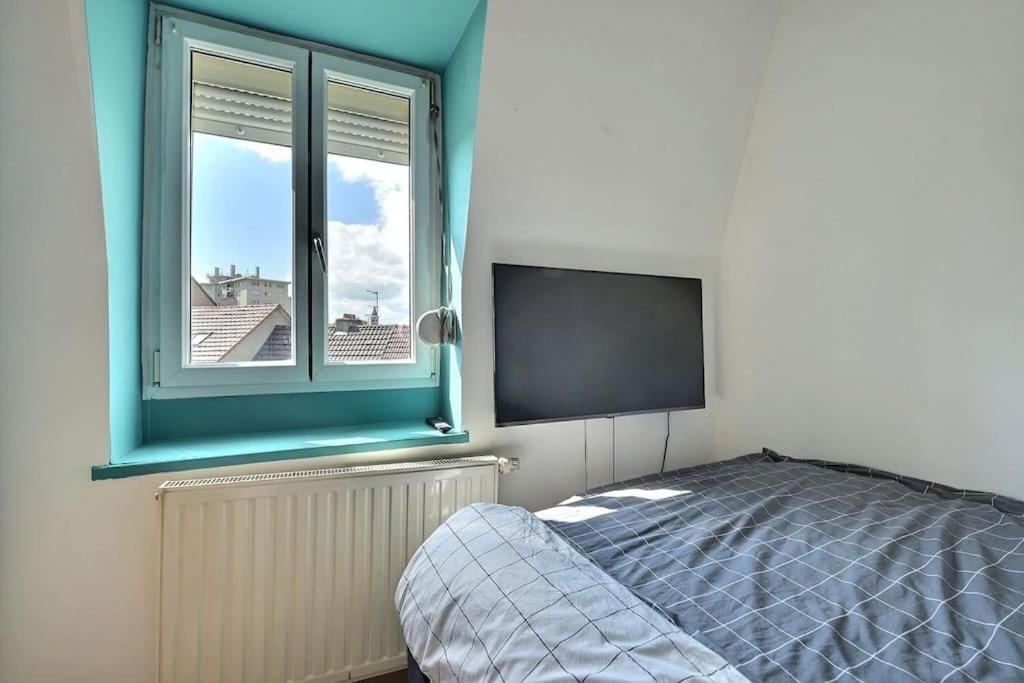 Appartement Charmant Tres Proche Centre-Ville, Parking Gratuits, Mulhouse Centre Kültér fotó